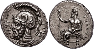  Stater (10, 38g), 413-373 BC, Pharnabazos. ... 