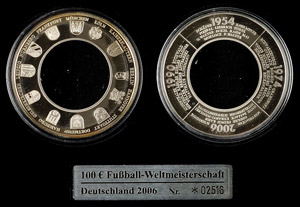 Münzen Bund ab 1946 100 Euro, Gold, 2005, ... 
