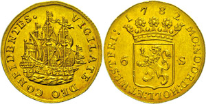 The Netherlands Gold discount to 2 ducat ... 