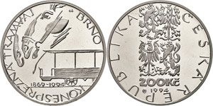 Czech Republic 200 coronas, 1994, ... 