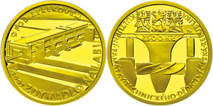 Czech Republic 2500 coronas, Gold, 2009, ... 