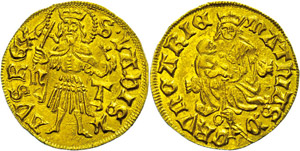 Hungary Gold guilders, o. J. (1458-1490), ... 