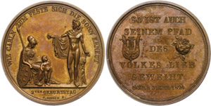 Medaillen Deutschland vor 1900 Württemberg, ... 