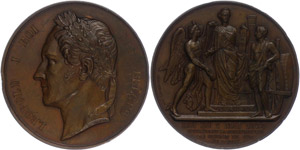 Medaillen Ausland vor 1900 Belgien, Leopold ... 