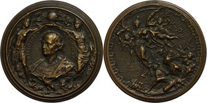 Medallions foreign before 1900 Italy, bronze ... 