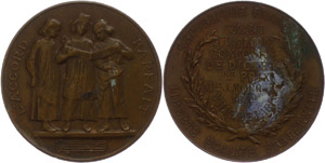 Medallions foreign before 1900 France, ... 