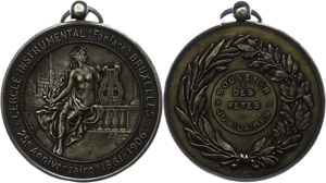 Medallions foreign after 1900 Belgium, ... 