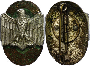 Badges, Shoulder straps 1871-1945, Empire ... 