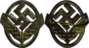Badges, Shoulder straps 1871-1945, Reich ... 