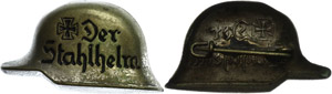Badges, Shoulder straps 1871-1945, the steel ... 