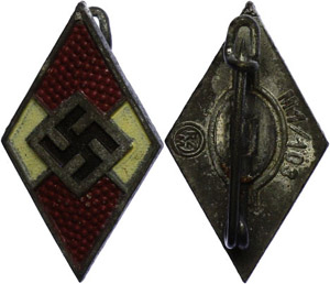 Badges, Shoulder straps 1871-1945, Hitler ... 