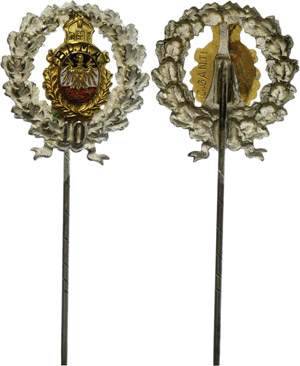 Badges, Shoulder straps 1871-1945, Federal ... 