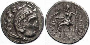  Macedonia, colophon, drachm (4, 19g), ... 