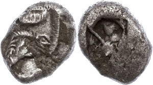  Stater (9, 09g), approximate 500 BC. Av. ... 