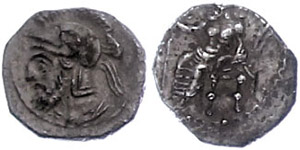  Obol (0, 85g), 379-374 BC, Pharnabazos. Av: ... 