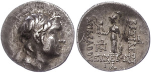 Kappadokien Drachme (4,19g), 220-163 v. ... 