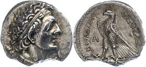  Tetradrachm, 305-283 BC, Ptolemaios I. Av. ... 