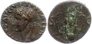 Coins Roman Imperial period Augustus, 27 ... 