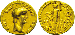Münzen Römische Kaiserzeit Nero, 54-68, ... 