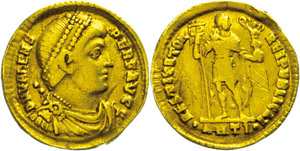 Münzen Römische Kaiserzeit Valens, ... 