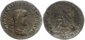 Coins from the Roman provinces Kommogene, ... 
