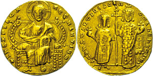 Coins Byzantium Constantinus VII. And ... 