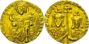 Münzen Byzanz Constantinus VII. und Romanus ... 