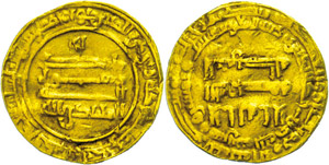 Coins Islam Abbasids, dinar (4, 14g), 8. / ... 