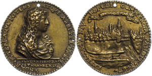 Medallions foreign before 1900 France, Louis ... 