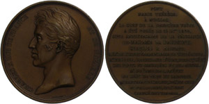 Medallions foreign before 1900 France, Karl ... 