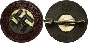 Badges, Shoulder straps 1871-1945, Nazi ... 