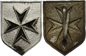 Badges, Shoulder straps 1871-1945, young ... 