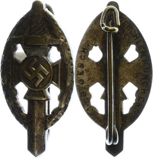 Badges, Shoulder straps 1871-1945, national ... 