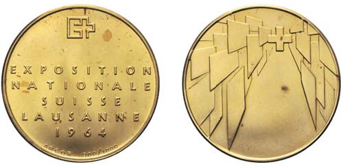 2 Goldmedaillen Schweiz 1964 ... 