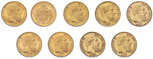 100 Stück 20 Francs Goldmünzen ... 