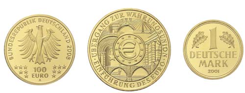 Sammlung der deutschen Goldmünzen ... 