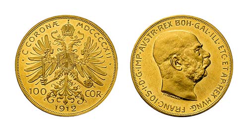 Franz Joseph I., 1848-1916. 100 ... 