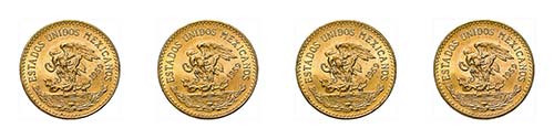 20 Peso Goldmünze von Mexiko des ... 