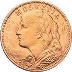 100 Franken 1925, laut Expertise ... 