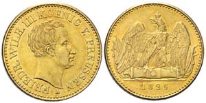Preussen Friedrichs dOr 1825 A Gold - ... 