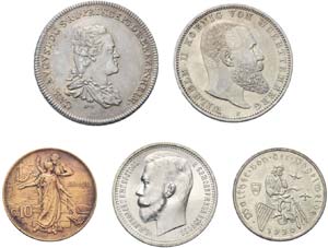 Umfangreicher Bestand an Kursmünzen alle ... 