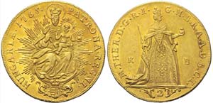 Österreich-Ungarn 2 Dukaten 1765 Gold - ... 