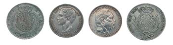 Vielseitige Sammlung europäischer Münzen ... 