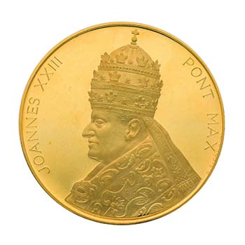 Johannes XXIII., 1958-1963. Goldmedaille ... 