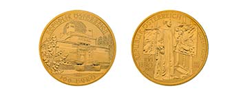 2 x 100 Euro Goldmünzen Österreich aus den ... 