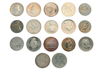 Komplette Sammlung DDR mit 123 Münzen ab ... 