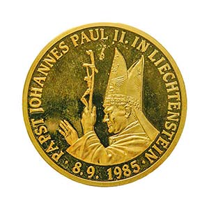 Vatikan, Johannes Paul II., Goldmedaille ... 