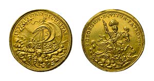 Ungarn, St. Georgs-Medaille zu 5 Dukaten von ... 