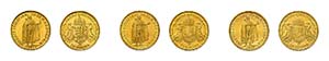 47 Goldmünzen Franz Josepf I. 21 ... 