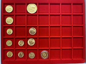 12 Goldmünzen Liechtenstein. ... 